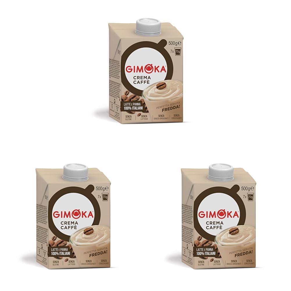 Gimoka Caffe Latte Cream Sin Lactosa Sin Gluten Sin Conservantes
