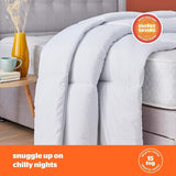 Silentnight so Snug 534222GE Edredón para Cama King Size, 15 Tog, Cálido, Acogedor, Grueso, Hipoalergénico y Lavable a Máquina, Blanco, Edredones y Edredones para Cama King Size Naty Shop