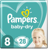 Pañales Pampers 81657566 Baby-Dry Pants, blanco