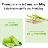 Lavera, Gel de ducha refrescante con lima ecológica, 250 ml Ducha y baño Naty Shop
