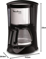 FG150813 Cafetera Subito, 6 tazas, Negro/Acero inoxidable