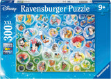 Ravensburger Puzzle 80536 - Burbujas de jabón de Disney, rompecabezas de 300 piezas para fanáticos de Disney a partir de 9 años Puzzle Naty Shop Título predeterminado