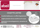 Manta lastrada Abeil, 7,5 kg, 220 X 240 cm, efecto calmante, blanco Edredones y edredones Naty Shop
