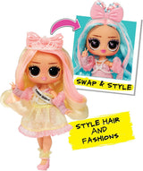 JAJAJA. Surprise Tweens Surprise Swap Series - Braids-2-Waves Winnie - Modepuppe mit mehr als 20 Überraschungen inclusive Styling-Kopf und fantastischer Mode and Accessoires - für Kinder ab 4 Jahren