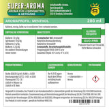 Concentrado mentolado 280 ml Arome Naty Shop