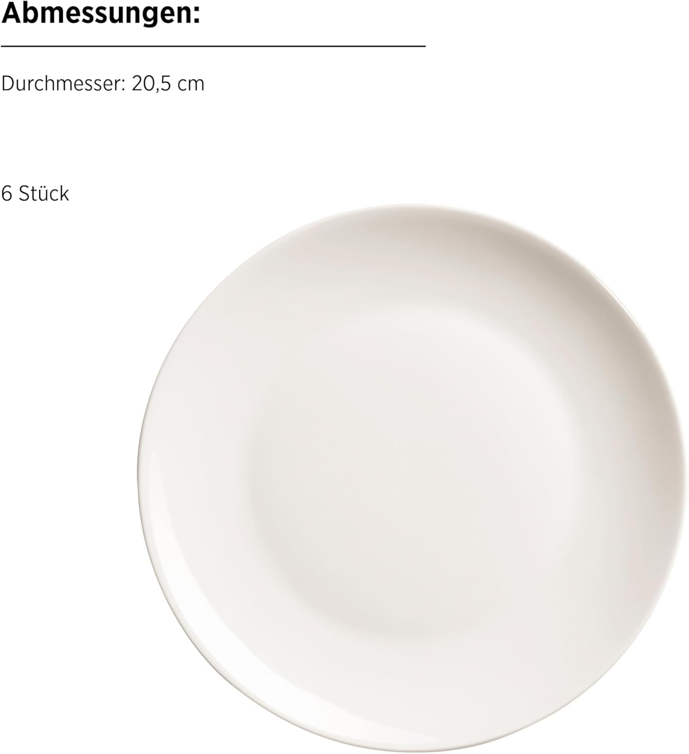 MÄSER 934105 Serie Belmira, Juego de Café Clásico para 6, Juego de Café de 18 Piezas, Atemporal, Elegante, Delicado, Porcelana, Blanco