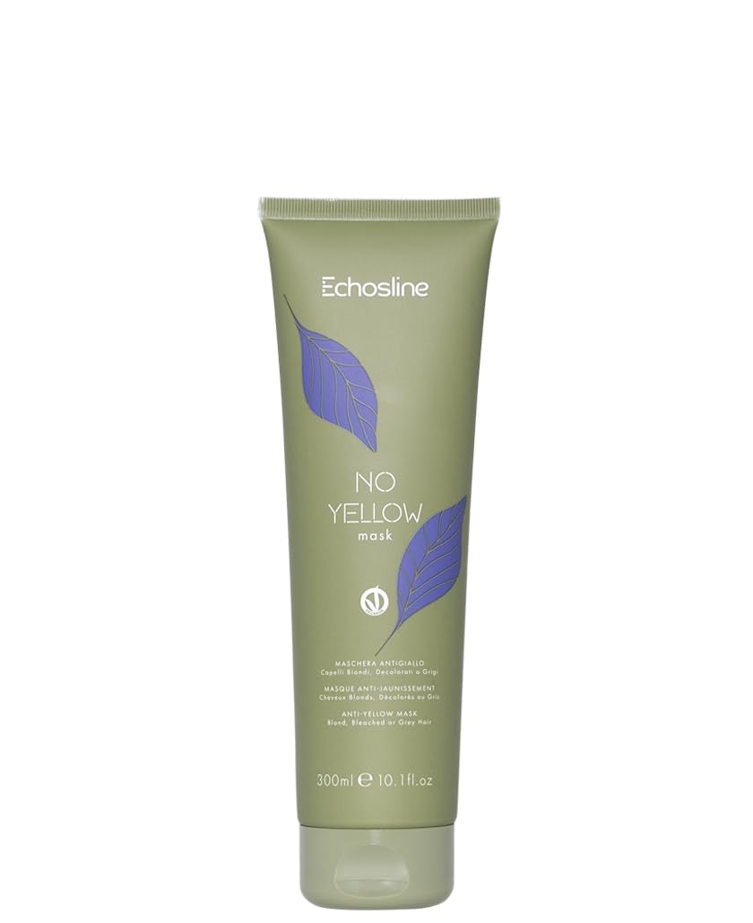 Mascarilla antiamarilleo Echosline No Yellow, 300 ml Mascarilla capilar Naty Shop Título predeterminado