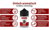 Twizzy Sabor alimentario Cereza - 60 ml - Sabor intenso - Ideal para repostería Aromas Naty Shop