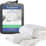 Snuggledown Freshwash Allergy Edredón, 13,5 Tog, cálido para Invierno, algodón, Blanco, edredones y edredones para Cama Individual Naty Shop Cama Doble 10,5 Tog