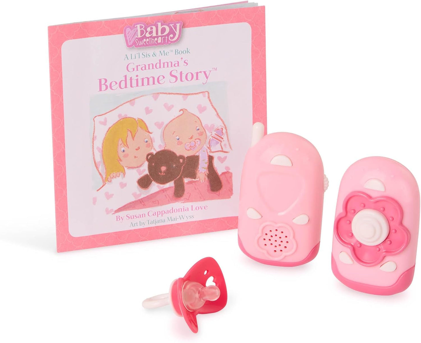 Muñeca Baby Sweetheart - Hora de acostarse - 31 cm - Cuerpo blando - Accesorio para chupete - Juego de simulación - Juguete a partir de 3 años