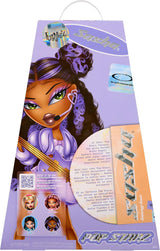 BRATZ Pop Starz Sasha – Muñeca de moda con llavero, atuendo y accesorios musicales coleccionables