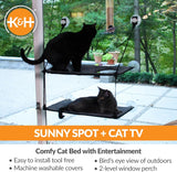 Mantas y muebles, Asientos para ventanas, Mascotas, Gatos, Camas para gatos, Gatos - camas, colchones