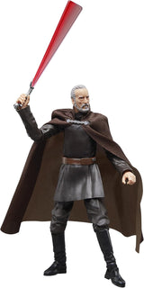 Star Wars The Black Series Conde Dooku, Star Wars: La Venganza de los Sith Figura de acción coleccionable 20 años (15cm) Figuras de acción Naty Shop