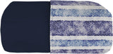 Manta básica de verano, microfibra, rayas jeans, 200X240Cm Edredones y edredones Naty Shop