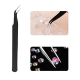 ANGNYA 4000 Stück Strasssteine ​​​​Nägel Nail Art Strasssteine ​​​​Dekorationen Nagelsteine ​​​​Für Nail Art Zubehör Und Klare Kristall Strasssteine ​​​​Handwerk Mit Pick up Pinzette Und Strass Picker Dotting Pen…