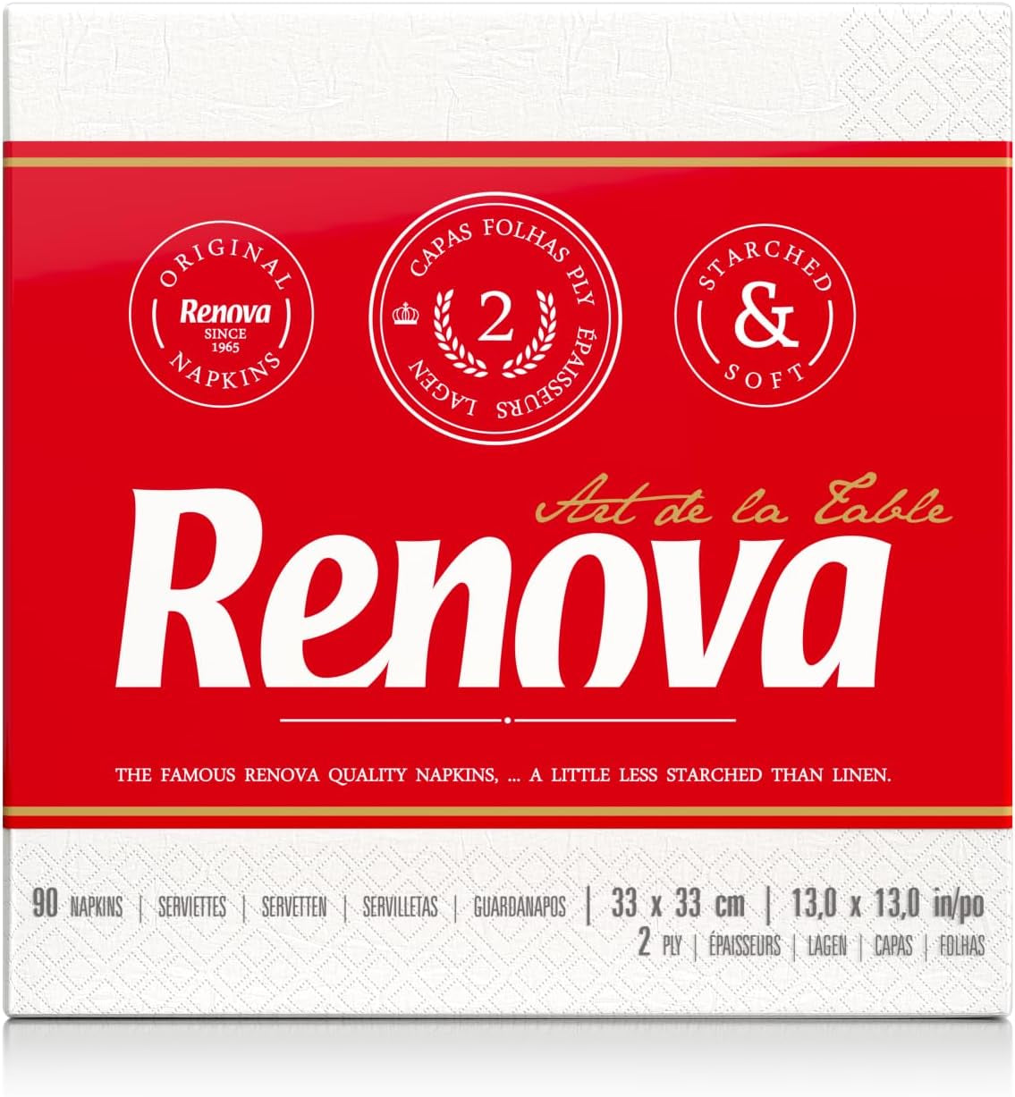 Toallitas Renova - 3 paquetes de 540 piezas