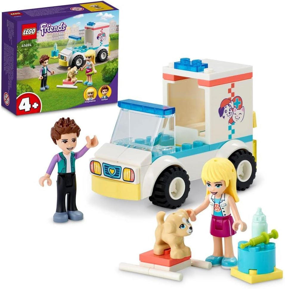 LEGO 41694 Friends Furgoneta de Rescate de Animales Juegos de construcción Besuche den LEGO-Store Título predeterminado