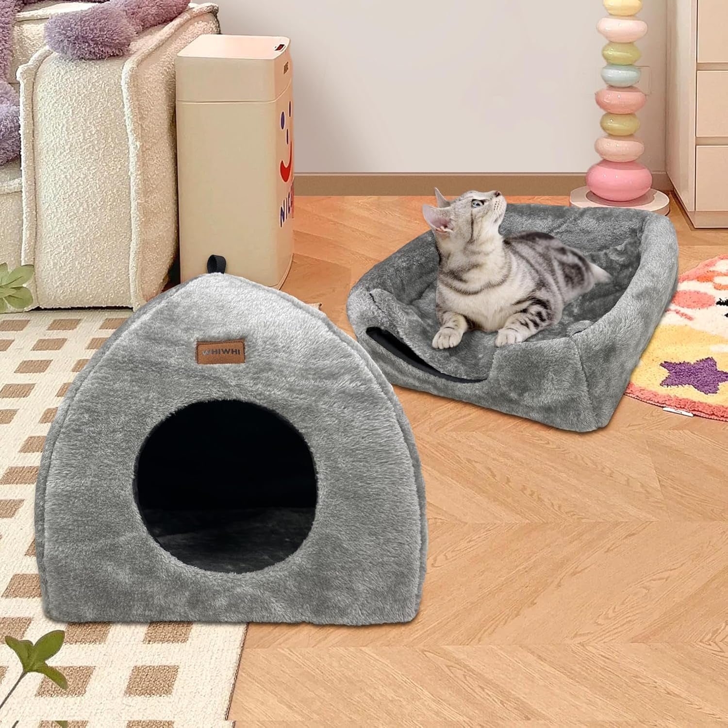 Mantas y Muebles, Mascotas, Cuevas y Casas, Gatos, Camas para Gatos, Camas para Gatos, Colchones