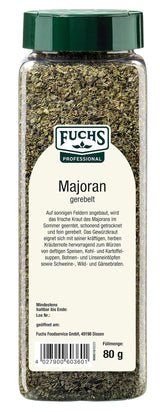 - Cinturón de mejorana | Mit praktischem Streuaufsatz | Zum Verfeinern von Bohnen- und Linseneintöpfen | 80 g de Streuer grande
