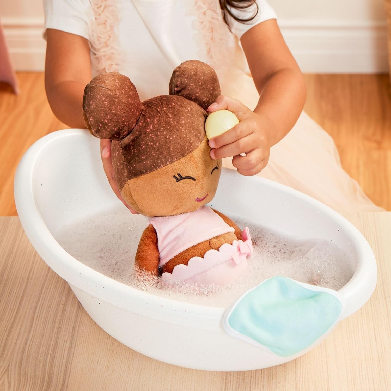 LullaBy – Bañera para muñecas – Set de baño – Juguete de baño – Accesorios para muñecas – Juego acuático realista – Niños 2+