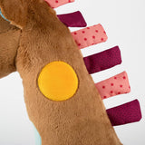 SIGIKID 42863 Jirafa XXL Juguete Bebé, Juguete Educativo PlayQ, Peluche con Mordedor, Sonajero, Espejo, Chirriante, para Bebés y Niños a Partir de 3 Meses, Multicolor/Jirafa 72cm Juguetes Bebe Naty Shop