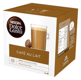 NESCAFÉ Dolce Gusto Café au Lait 96 cápsulas de café y Latte Macchiato Caramel, 48 cápsulas de café