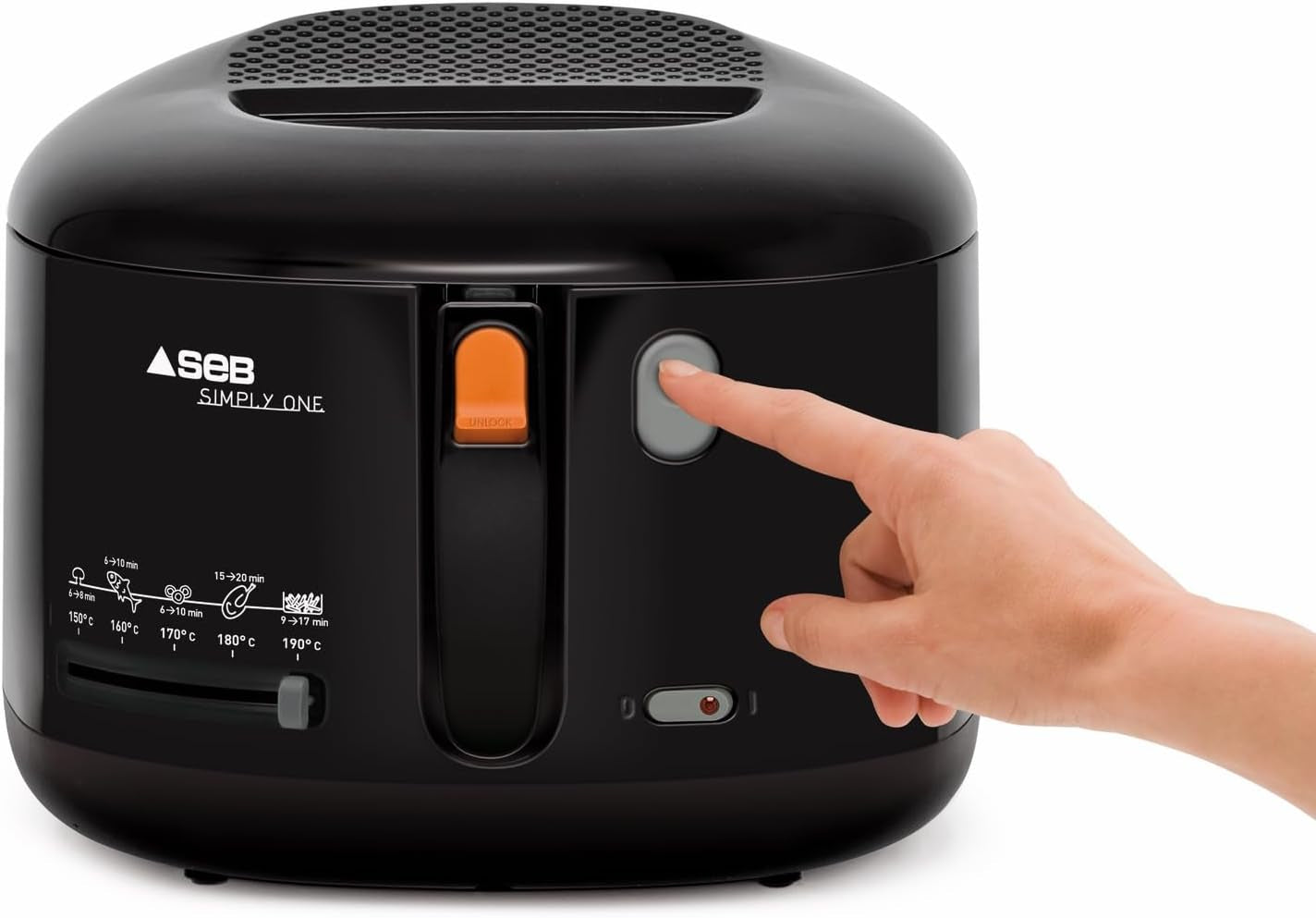 Freidora Eléctrica Tefal Simply One, capacidad XL para patatas fritas hasta 1,2 kg, exclusivo sistema de refrigeración de pared Electrodomésticos Naty Shop