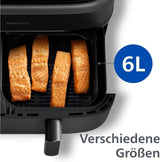 Philips Airfryer Dual Basket Serie 3000 con set de desayuno, 9 litros, 2 cajones Electrodomésticos Naty Shop