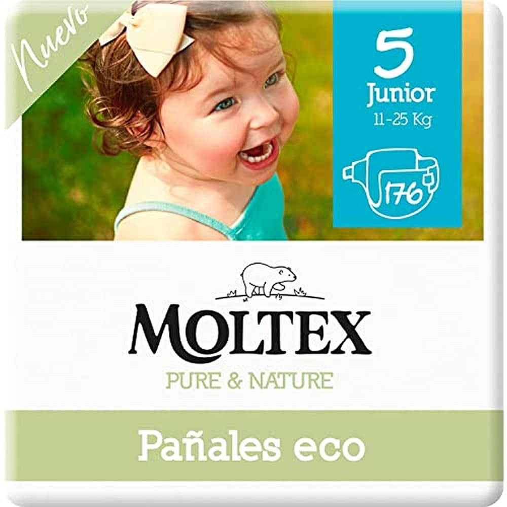 Pañales talla 3 (4-10 kg), 224 pañales (4 bolsas de 56 piezas)