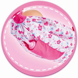 Simba 105560002 Portabebés ajustable para recién nacidos con bolsa y biberón para muñecas de 38 a 43 cm, de 3 años en adelante