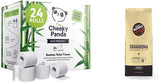 Compre a granel Cheeky Panda Bamboo Toilet Rolls and Pampers Harmony Aqua Baby Wet Wipes Box, 720 toallitas (15 x 48), protección suave de la piel con 99% de agua