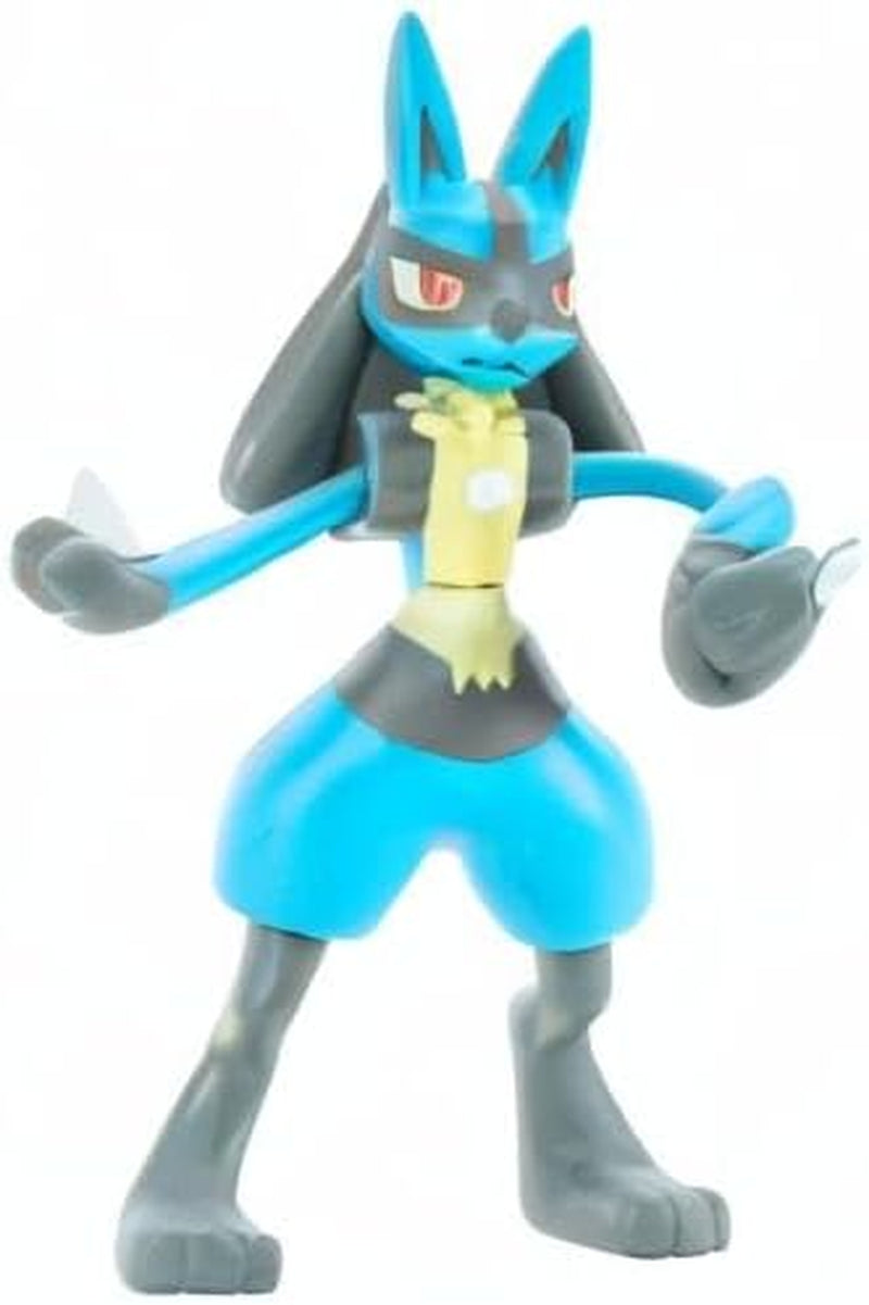 Set de figuras Pokemon Pack de 8 - Figura 5-11 cm - Garchomp, Pikachu, Eevee, Lucario, Riolu, Munchlax, Glaceon & Leafeon - Nuevo 2023 - Figuras de acción oficiales Naty Shop