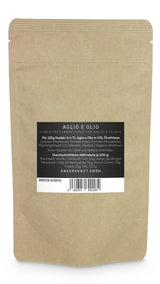 Ankerkraut Aglio e Olio, Gewürzmischung italiano para pasta y espaguetis-fideos clásicos, 120 g en bolsa aromática