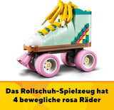 LEGO Creator Patín de Ruedas 3 en 1 para Niñas y Niños con Mini Patineta y Boombox, Decoración Retro para Dormitorio, Regalo de Cumpleaños para Niños de 8 Años 31148 Juegos de Construcción Besuche den LEGO-Store
