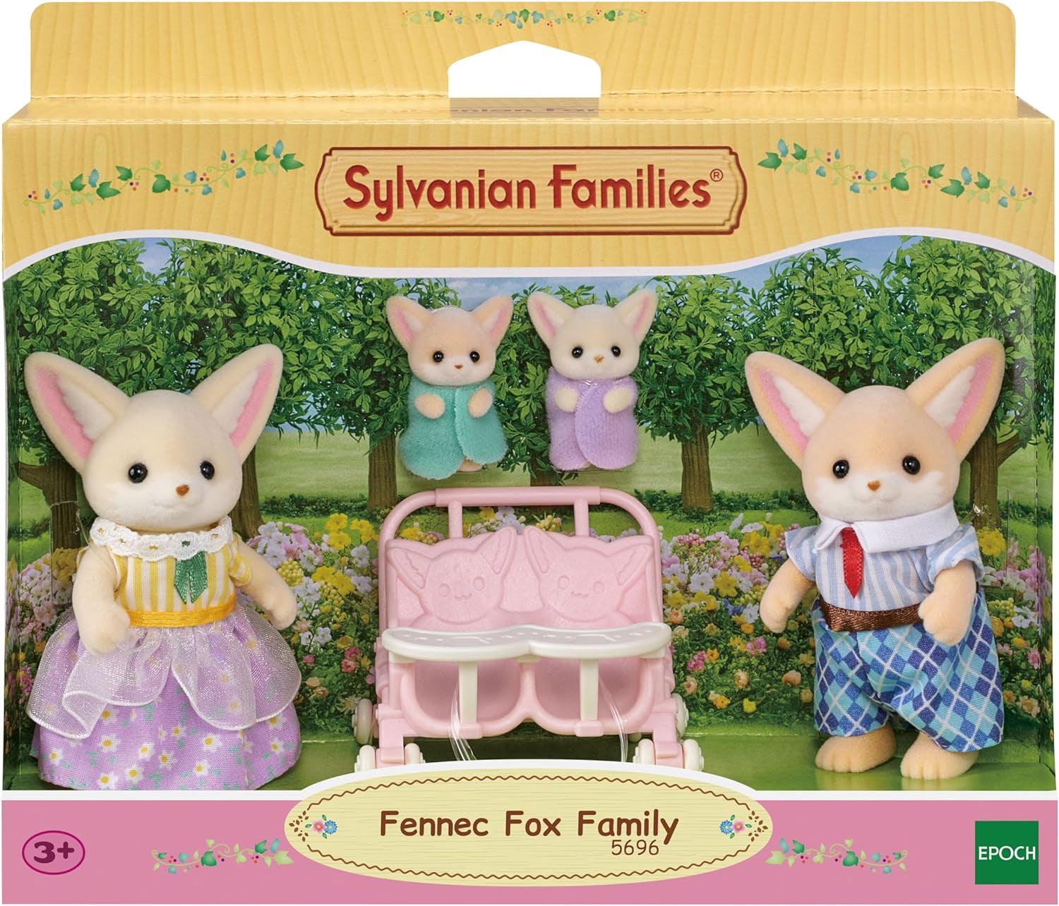Sylvanian Families L5696 Familia del Zorro del Desierto