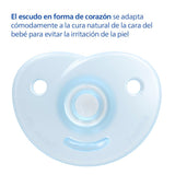Philips AVENT Soothie - Chupete sin BPA para bebés de 0 a 6 meses, azul/celeste (modelo SCF099/21)