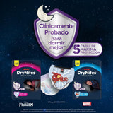 DryNites Pantalones de pijama para niñas de 3 a 5 años 1 paquete (1 x 16 piezas)