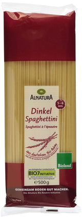 Espaguetis de espelta ecológicos, 500g