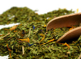 Mate orgánico cosechado tradicionalmente, secado sin humo | Mate Té Mas Guaraná BIO 200G | Hojas orgánicas a granel | Con Guaraná, Hojas De Menta, Limoncillo, Flores De Aciano
