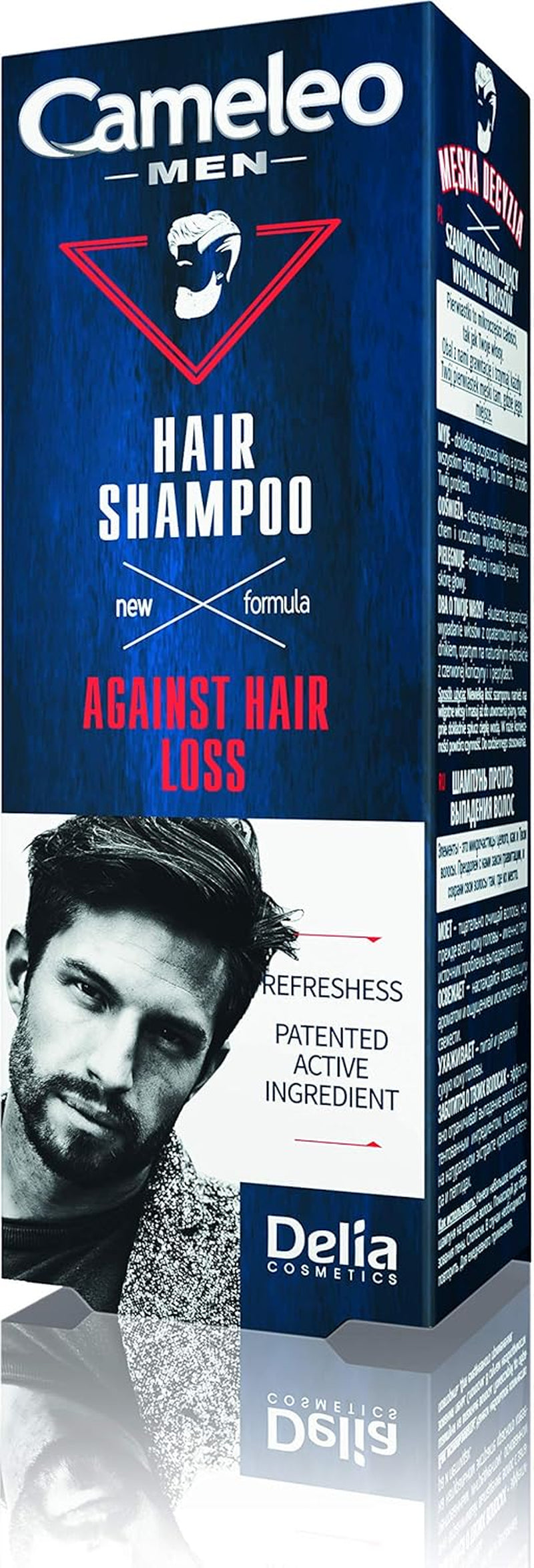 Cameleo Men - Lavado Capilar Hombre Contra la Caída, 150ml Cuidado del Cabello Naty Shop Champú Capilar Hombre Contra la Caída