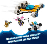 LEGO Dreamzzz Juego de Transbordador Espacial o Coche de Juguete Buggy Espacial 2 en 1 del Sr. Oz, incluye minifiguras del Sr. Oz, Albert y Jayden, regalo espacial para niños mayores de 8 años 71475 Juegos de construcción Besuche den LEGO-Store