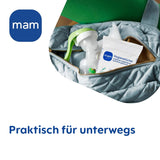MAM Servilletas Sanitarias Paquete de 3 (3 x 24 Piezas), Toallitas de Limpieza para Dispositivos Médicos y Accesorios para Bebés, Servilletas Sanitarias Antibacterianas y Antivirus