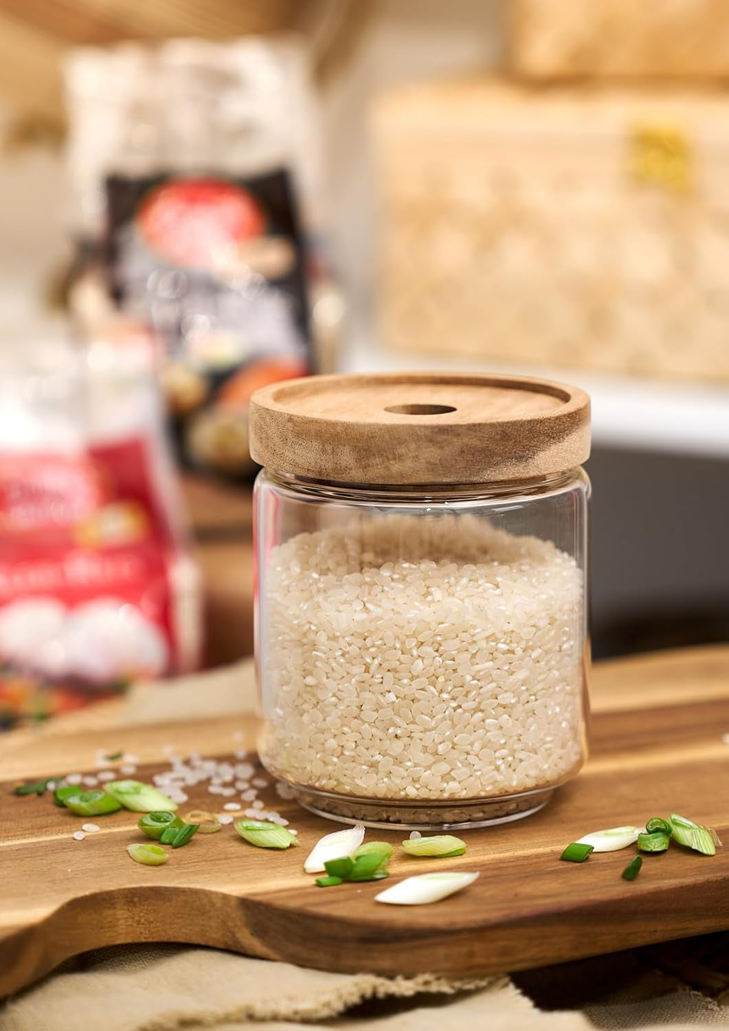 Bamboo Garden - Arroz pegajoso, 500g por bolsa