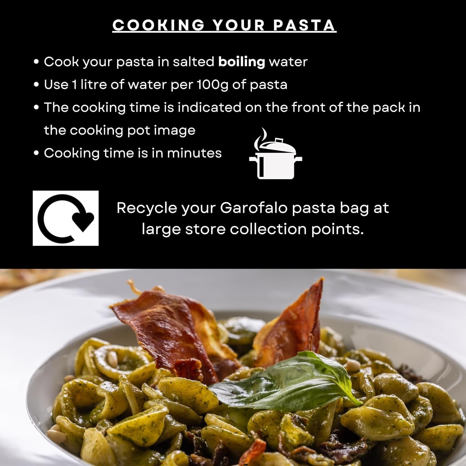 Pasta orecchiette, 500 g
