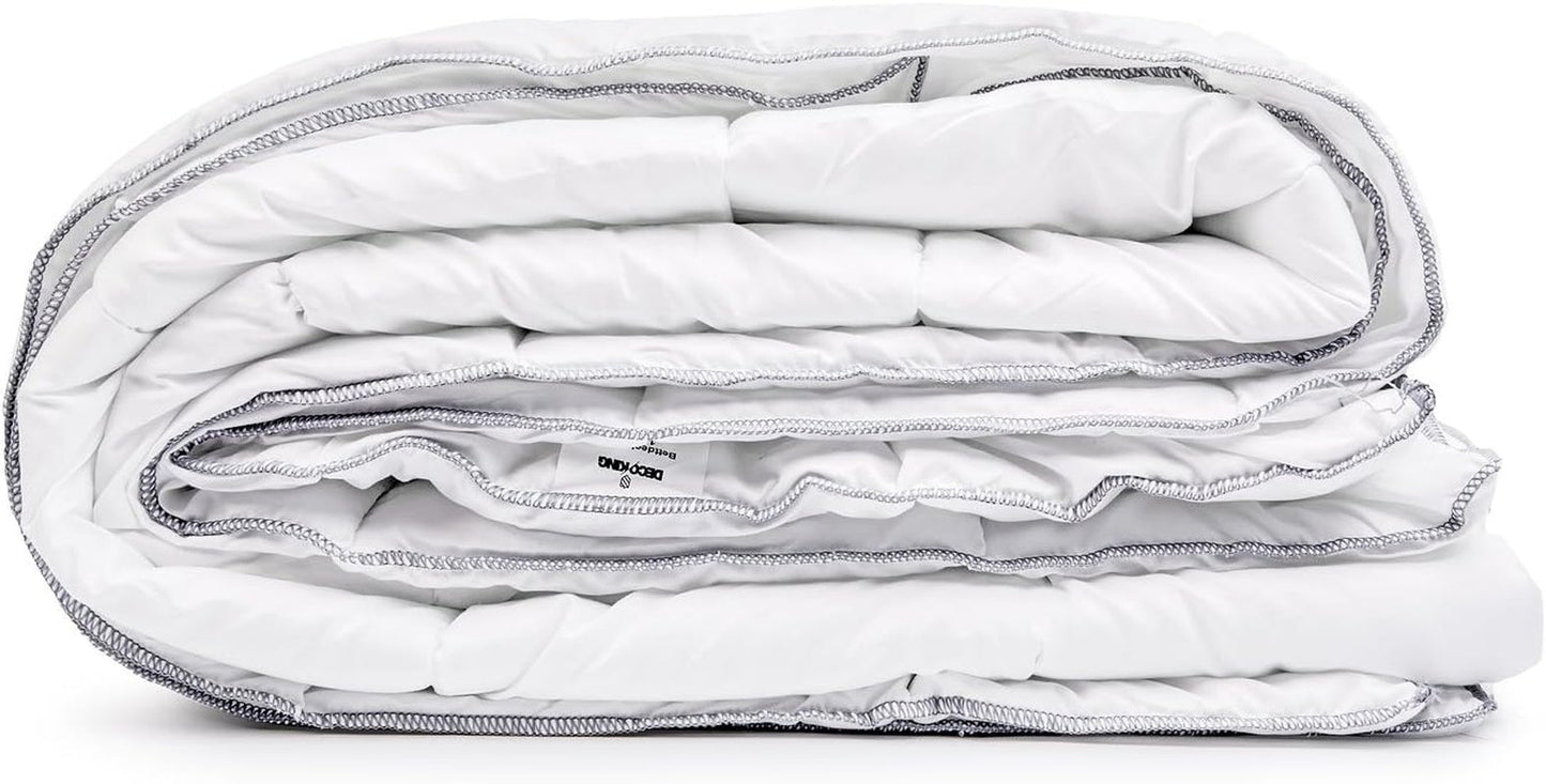 Decoking 135X200 Edredón de verano Edredón acolchado Antialérgico Para alérgicos Edredón de verano 100% microfibra 800G Libra Edredones y edredones Naty Shop
