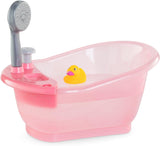Corolle 9000141660 - Bañera Mon Grand Poupon con función bomba y patito de goma para todas las muñecas de 30-36 cm, 32,5 cm, a partir de 3 años