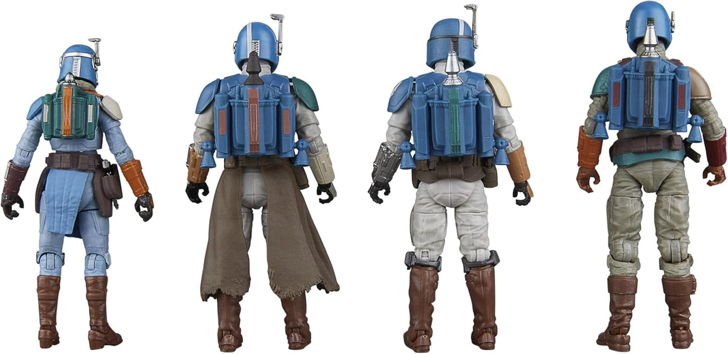 Star Wars Vintage Collection Mandalorian Shriek-Hawk, paquete de 4 figuras de acción Mandalorian, escala 9,5 cm Naty Shop