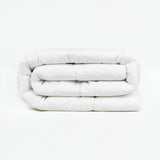 Edredón TRAMAS+ 200 Gr/M² para camas de fibras huecas siliconadas - 150X220 Cm - Certificado Oeko Tex - Blanco, suave, cálido, minimalista - Cama 90 Cm Edredones y edredones Naty Shop 150X220 Cm