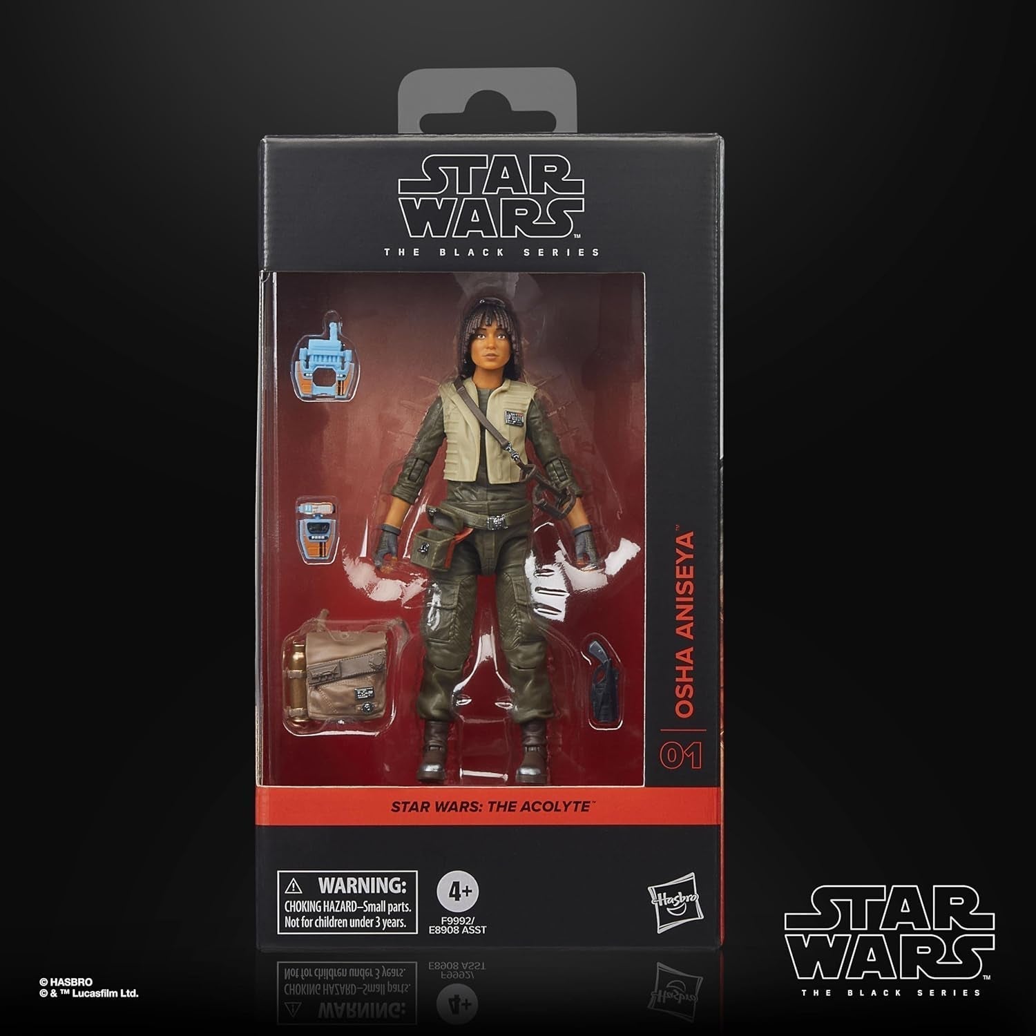 Figura De Acción Star Wars Black Series OSHA Aniseya Para Coleccionar Secuaces (Escala 15 Cm) Figuras De Acción Naty Shop