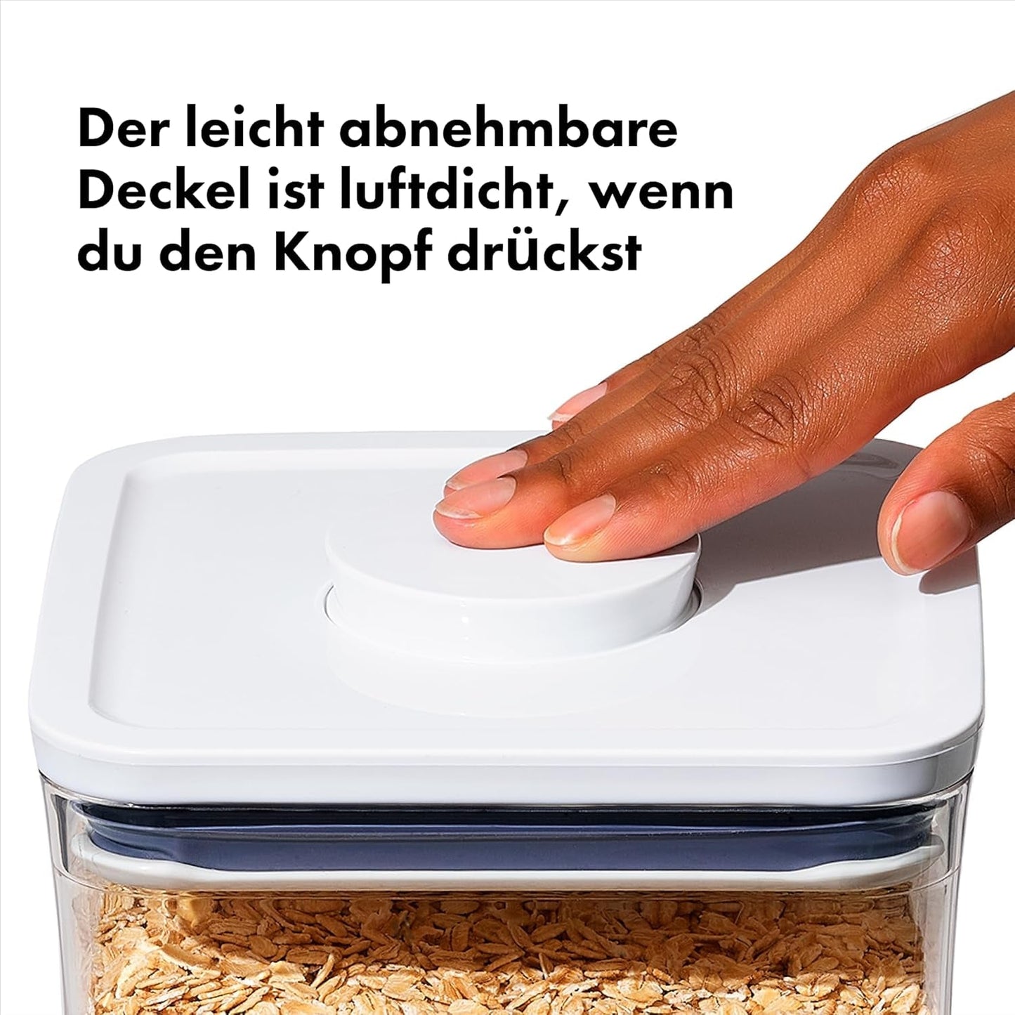 OXO 11236100V1UK Contenedor de almacenamiento de alimentos, plástico, transparente Cajas de almacenamiento de alimentos Naty Shop